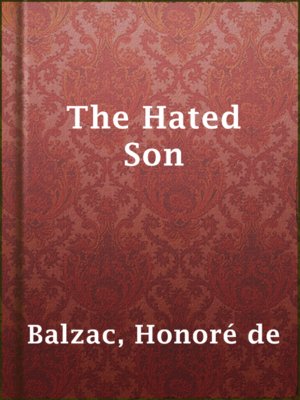 cover image of The Hated Son